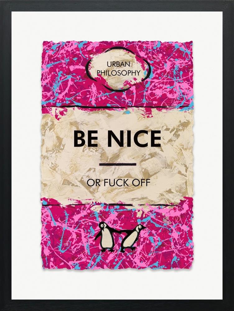 Be Nice by Hue Folk (Limited Edition) - TheArtistsQuarter