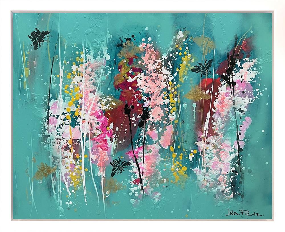 Bees And Bloom II by Jean Picton (Original) - TheArtistsQuarter