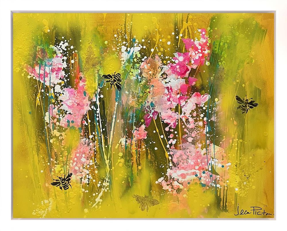 Bees And Bloom IX by Jean Picton (Original) - TheArtistsQuarter