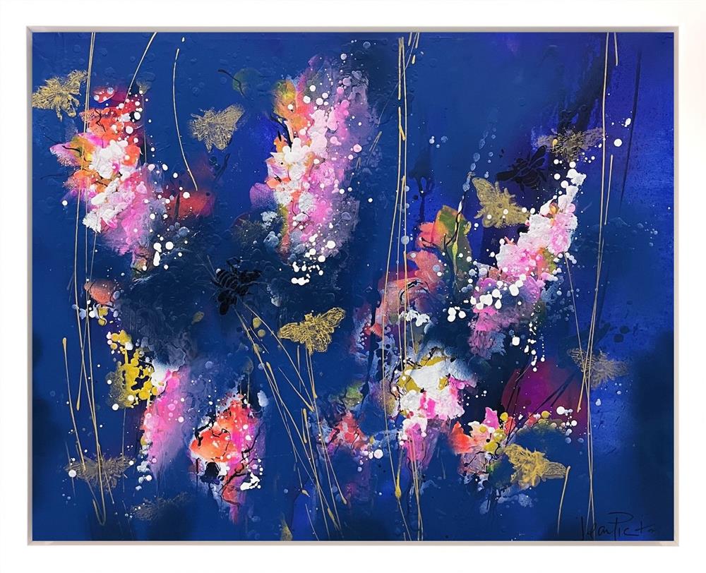 Bees And Bloom VI by Jean Picton (Original) - TheArtistsQuarter