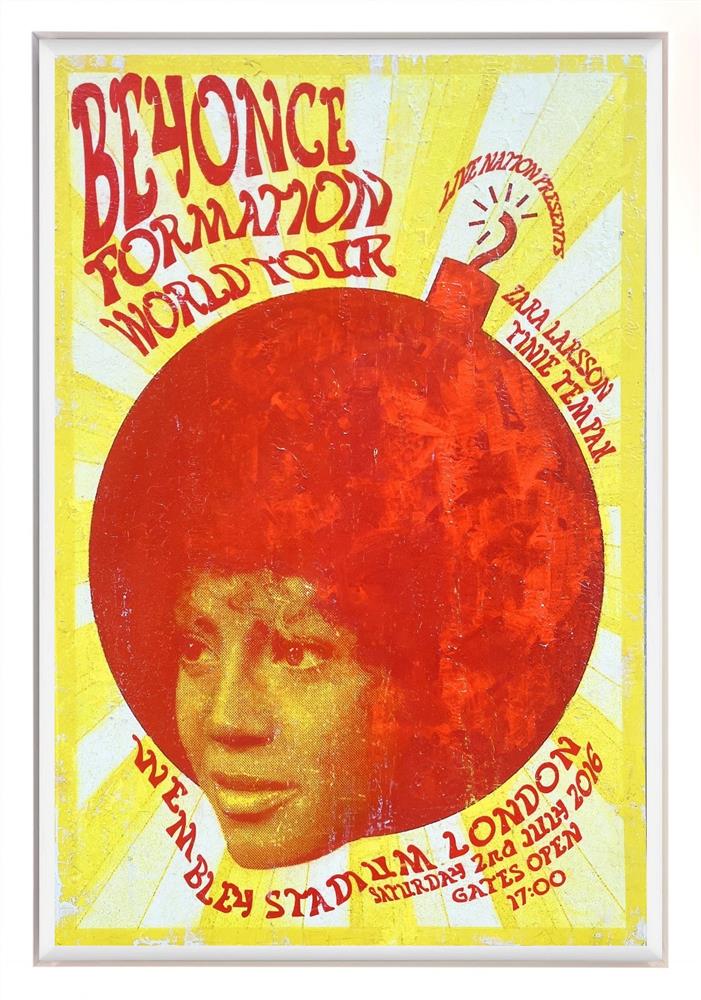 Beyonce - Formation World Tour 2016 by Linda Charles (Original) - TheArtistsQuarter