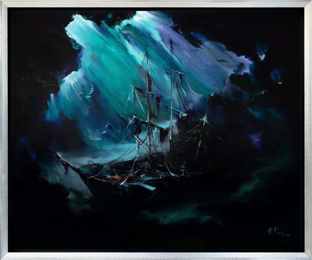 Black Pearl by Bozhena Fuchs (Original) - TheArtistsQuarter