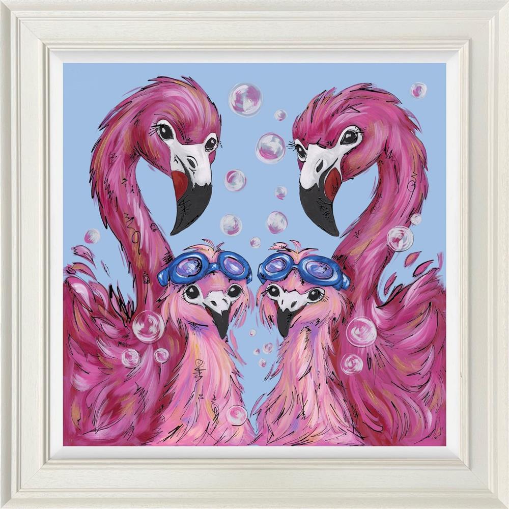 Blushing Bubbles - Canvas by Amy Louise (Limited Edition) - TheArtistsQuarter