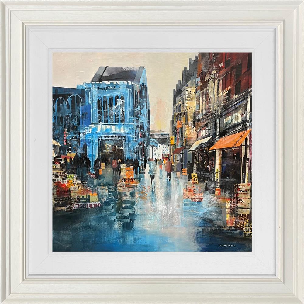 Borough Market Reflections by Ed Robinson (Original) - TheArtistsQuarter