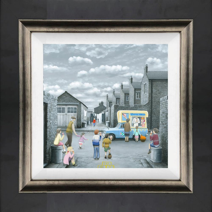 Break For A Flake - Canvas by Leigh Lambert - TheArtistsQuarter
