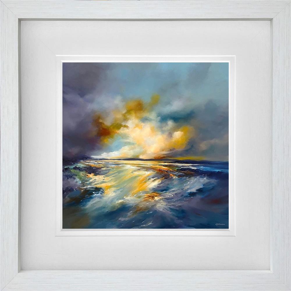 Breaking Light - Miniature by Alison Johnson - framed limited edition canvas artwork