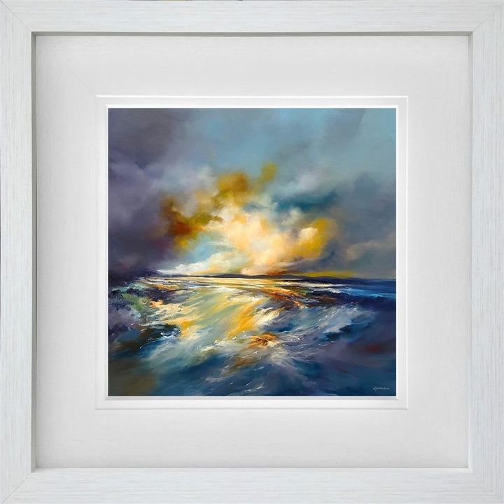 Breaking Light - Miniature by Alison Johnson - framed limited edition canvas artwork