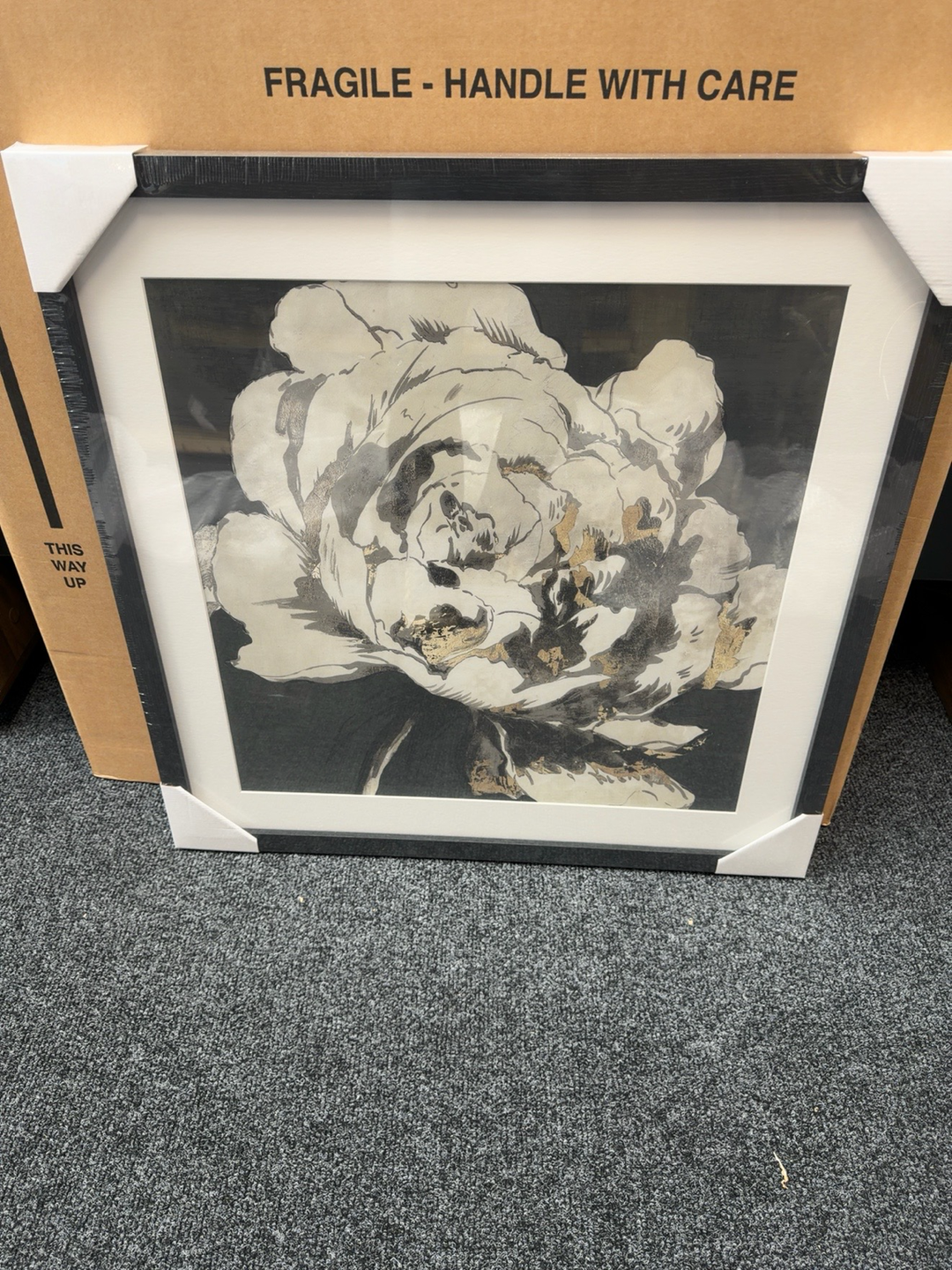 Monochrome Flower by Artko Designs