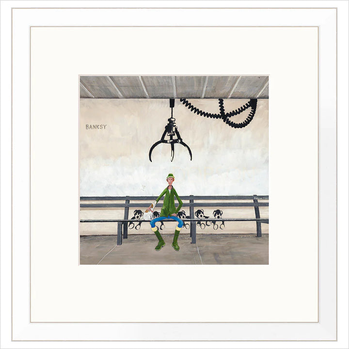 Gorlestone Banksy By Chris Ross Williamson - TheArtistsQuarter