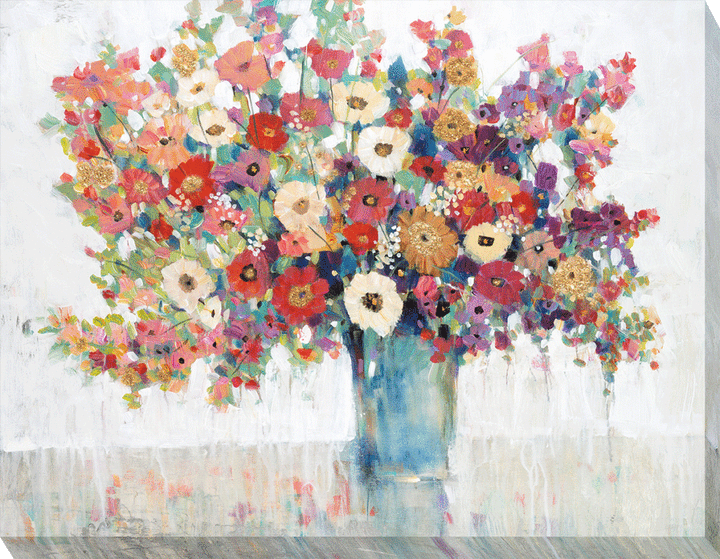 Bright Bouquet II Canvas Tim O'Toole *NEW* - TheArtistsQuarter