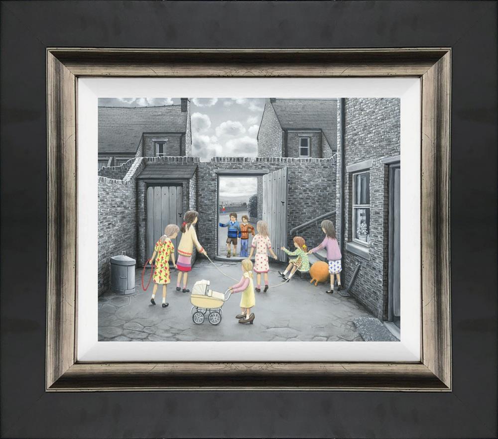 Can We Help You? - Canvas by Leigh Lambert - TheArtistsQuarter