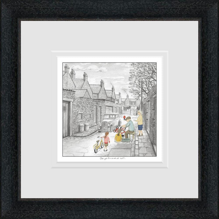 Can Ye Fix Mine As Well - Sketch by Leigh Lambert - TheArtistsQuarter