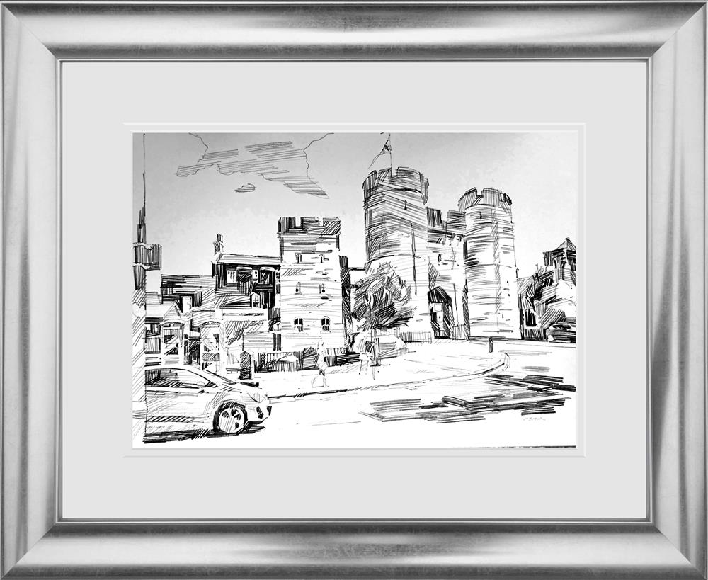 Canterbury Gate - Sketch by Colin Brown (Original) - TheArtistsQuarter