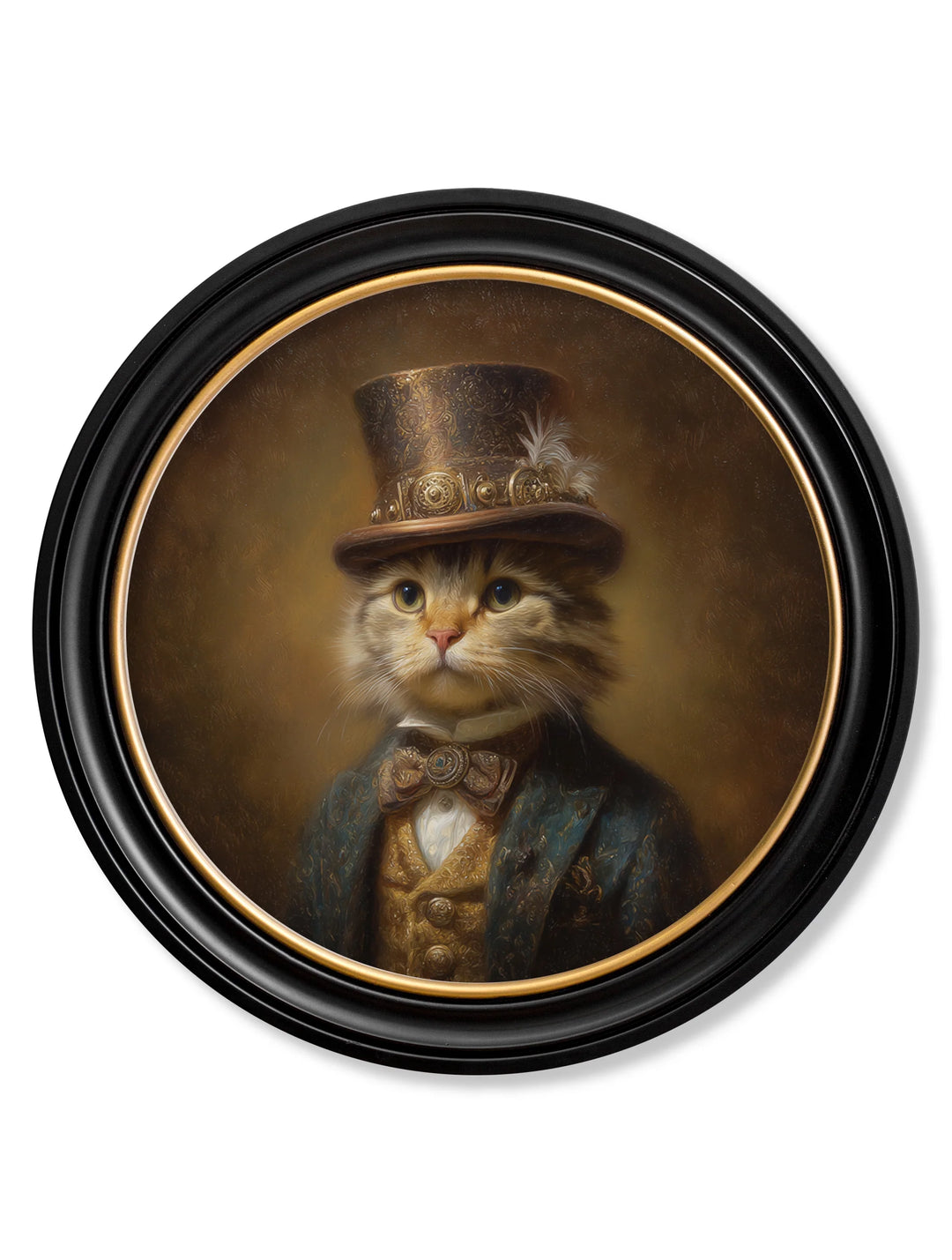 Lord Whiskerby - Gentleman Tabby Cat - TheArtistsQuarter