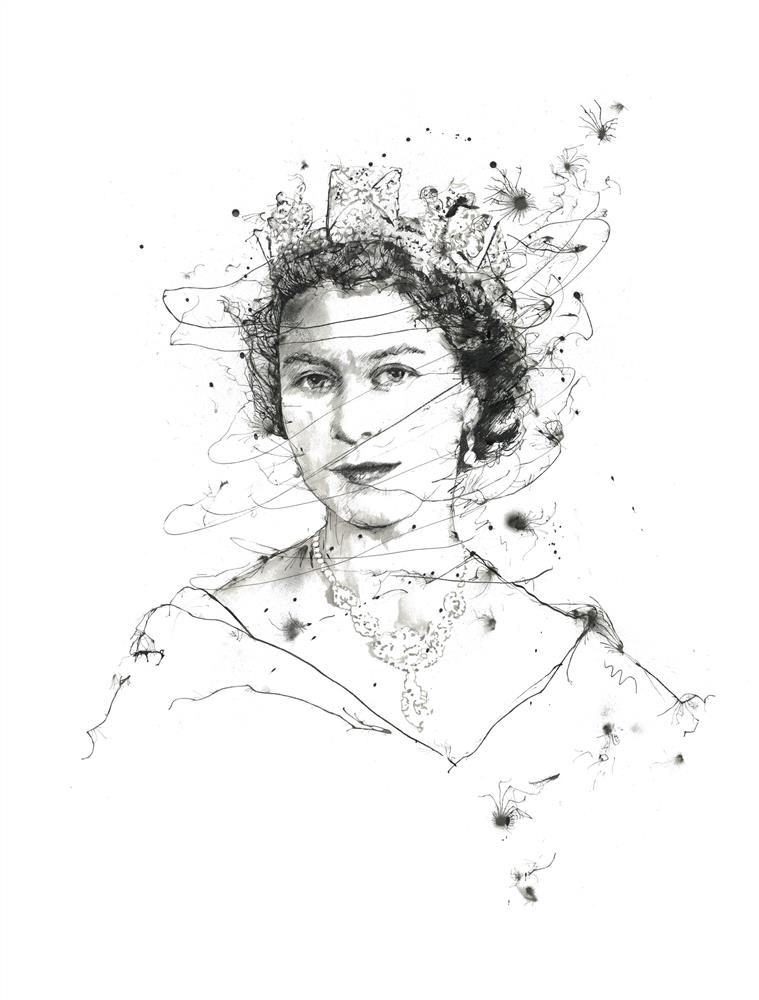 Celebrating Her Majesty - Miniature by Scott Tetlow - TheArtistsQuarter
