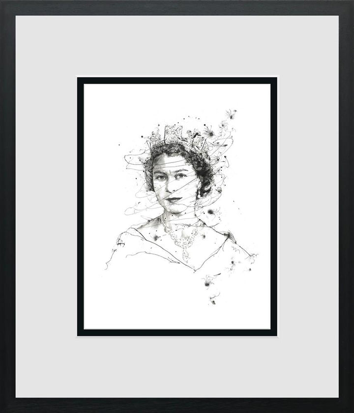 Celebrating Her Majesty - Miniature by Scott Tetlow - TheArtistsQuarter