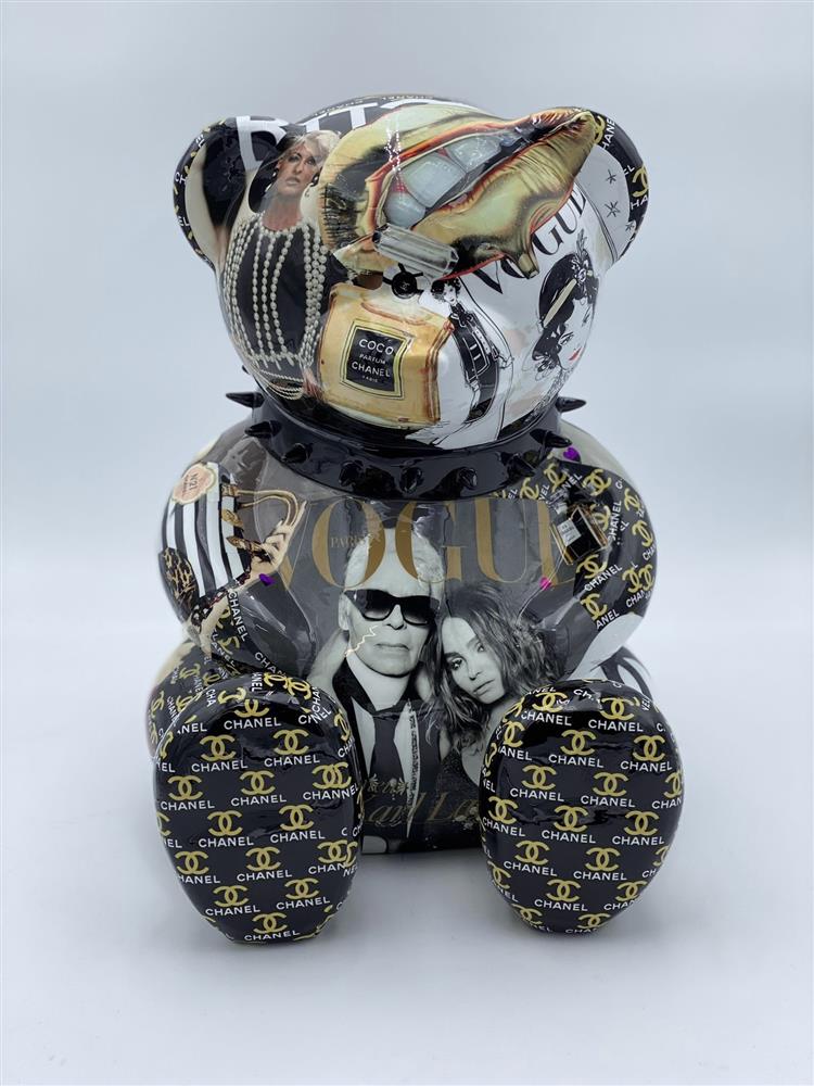 Chanel Bear XV by Naor (Original) - TheArtistsQuarter