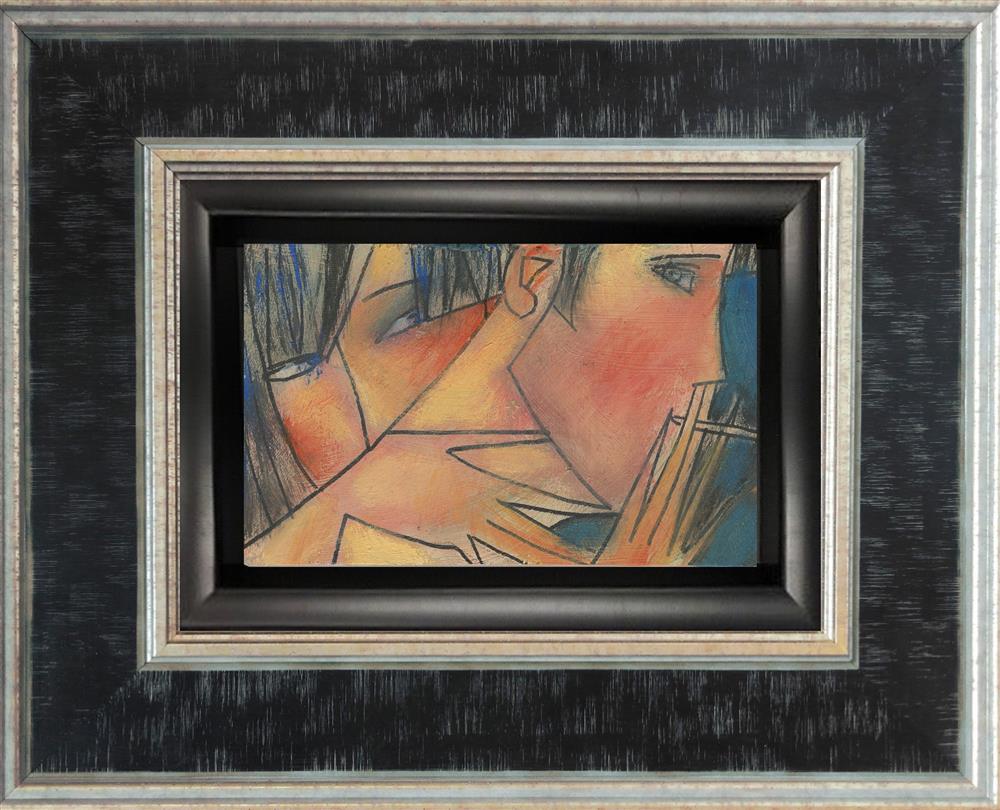 Cigarette Break by Andrei Protsouk (Original) - TheArtistsQuarter