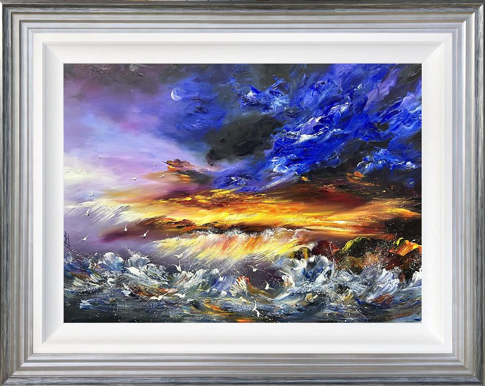Crashing Waves by Lillias Blackie (Original) - TheArtistsQuarter
