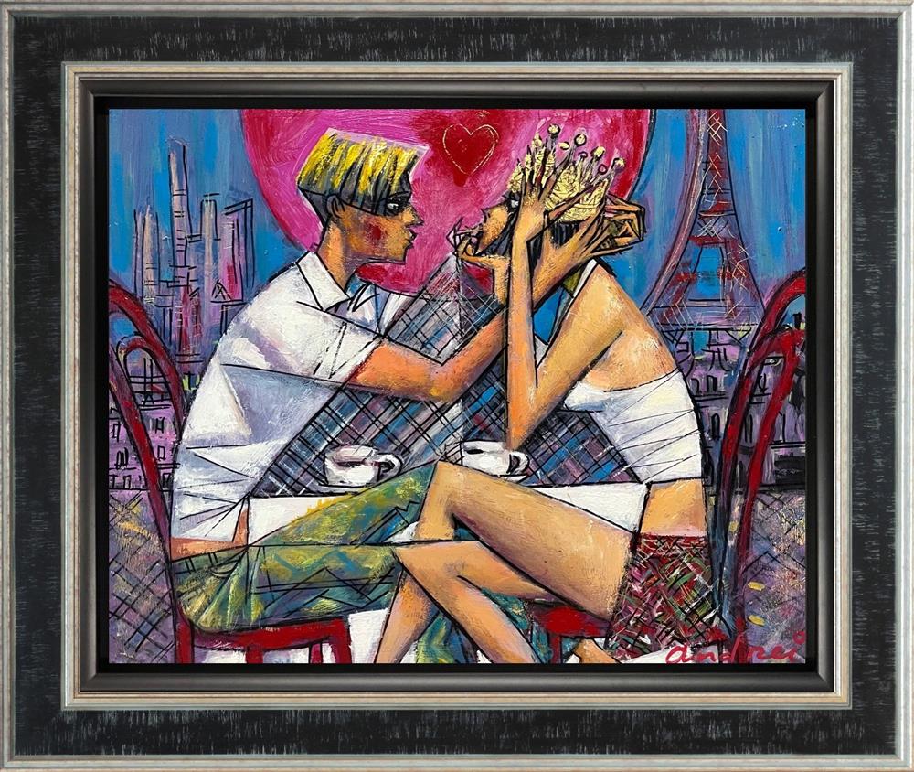 Crowned In Paris by Andrei Protsouk (Original) - TheArtistsQuarter