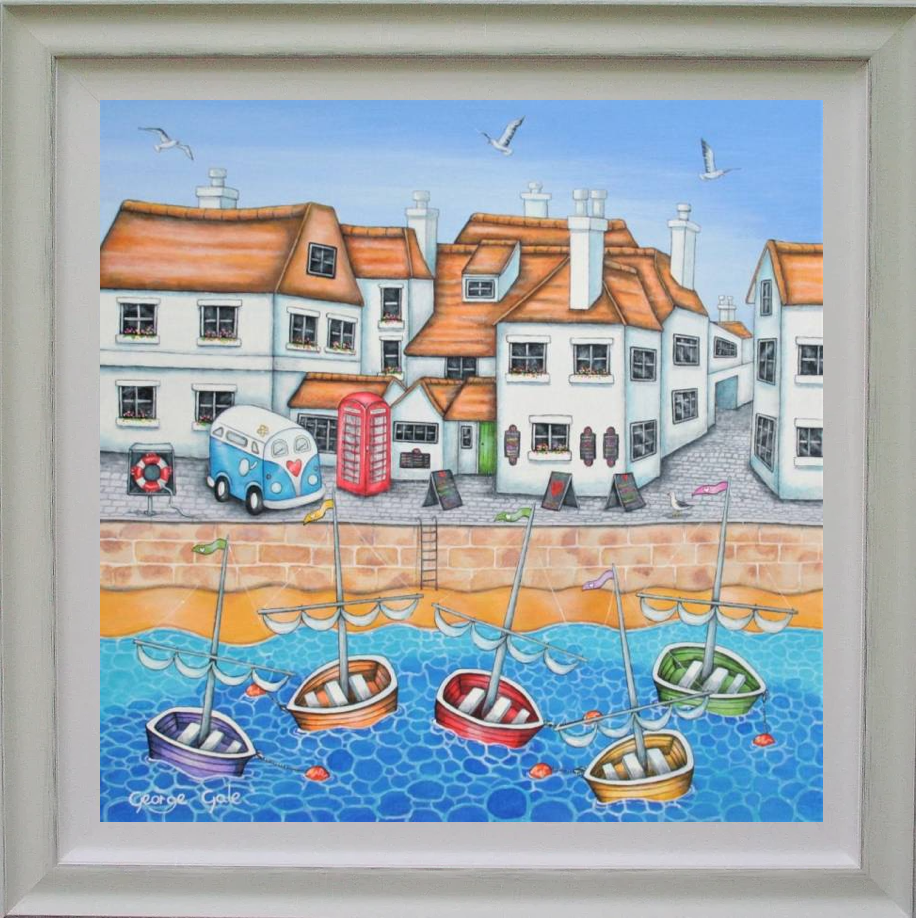 Down By The Bay By George Gale Original Painting - TheArtistsQuarter