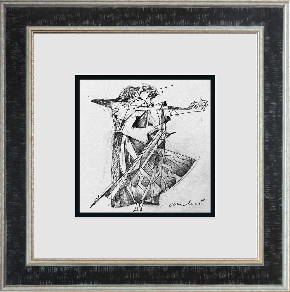 Dancing With My Selfie - Study by Andrei Protsouk (Original) - TheArtistsQuarter
