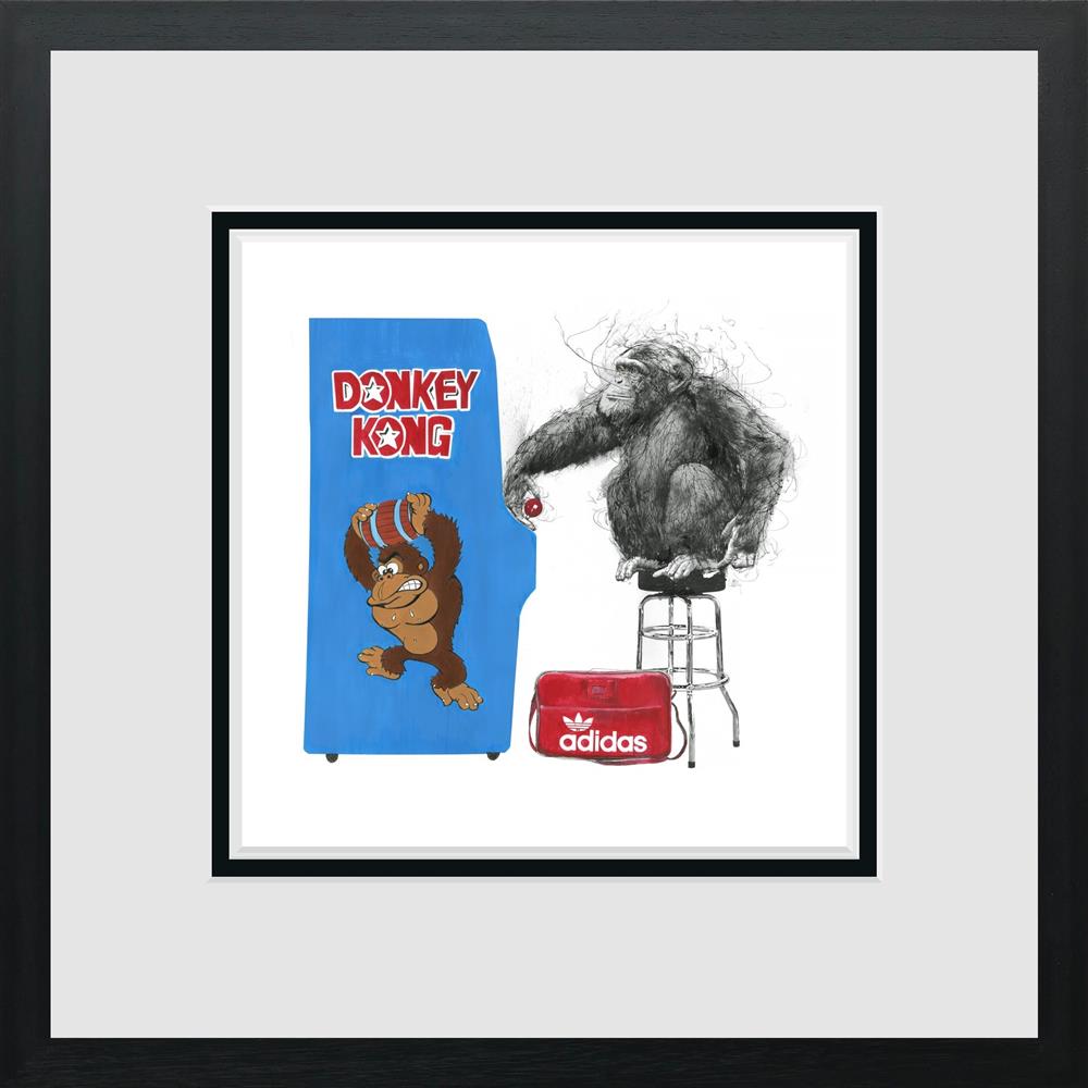 Donkey Kong Miniature by Scott Tetlow - TheArtistsQuarter