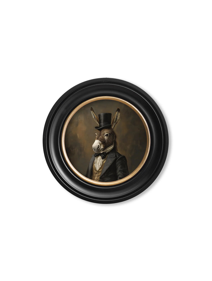 Earl of Assbury - Oxford Round Frame - TheArtistsQuarter