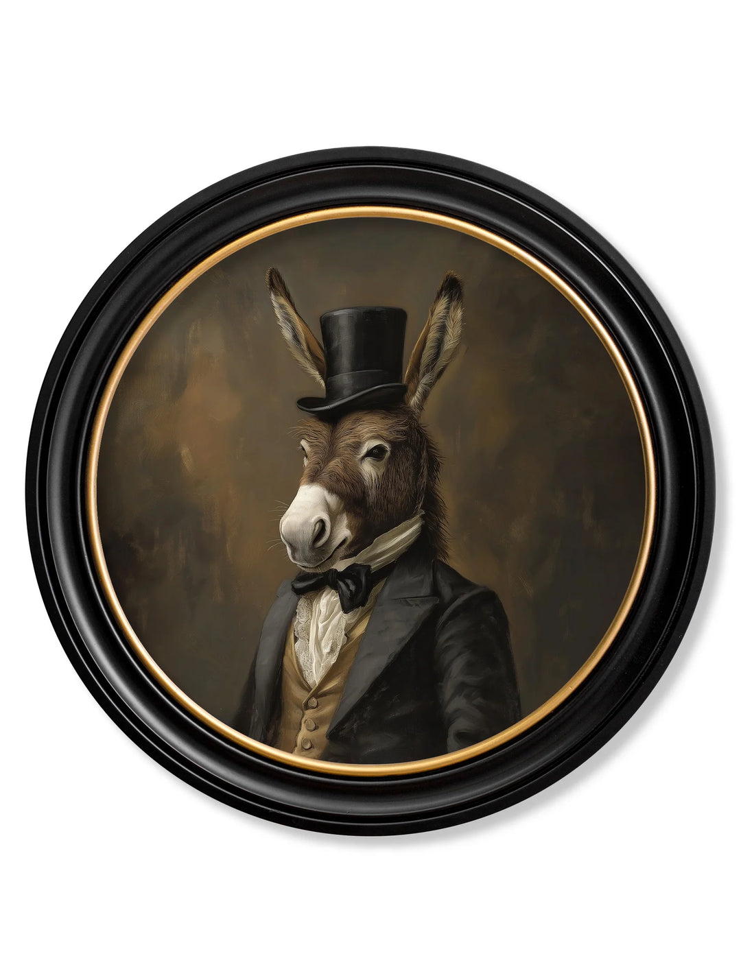Earl of Assbury - Oxford Round Frame - TheArtistsQuarter