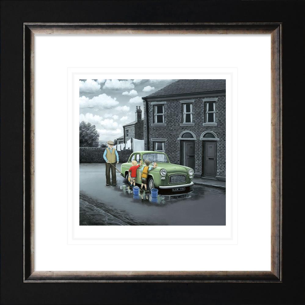 Don't Forget Them Wheels - Paper Artist Proof by Leigh Lambert - TheArtistsQuarter