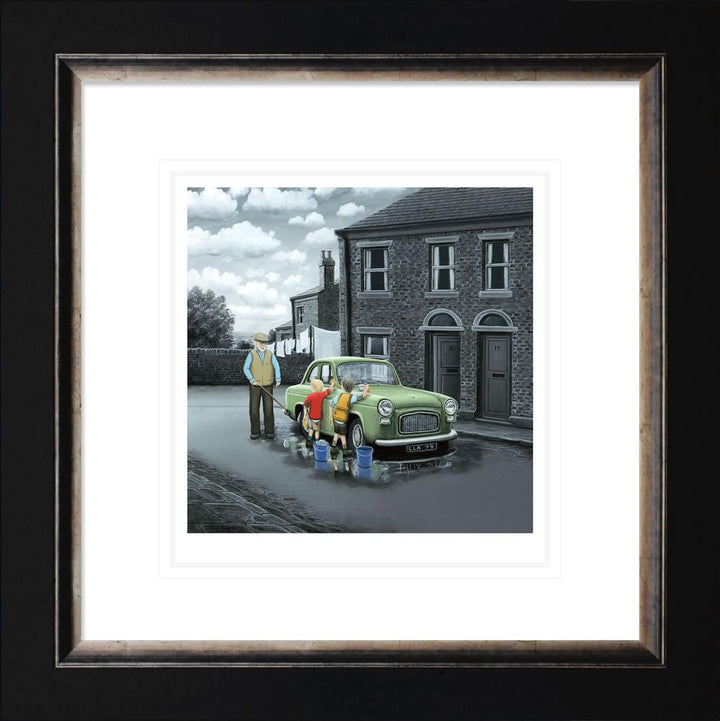 Don't Forget Them Wheels - Paper Artist Proof by Leigh Lambert - TheArtistsQuarter