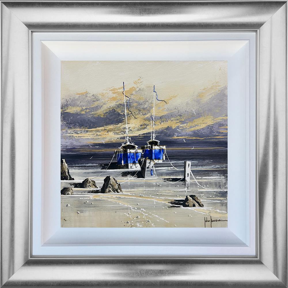 Evening Glow at Low Water by John Horsewell (Original) - TheArtistsQuarter