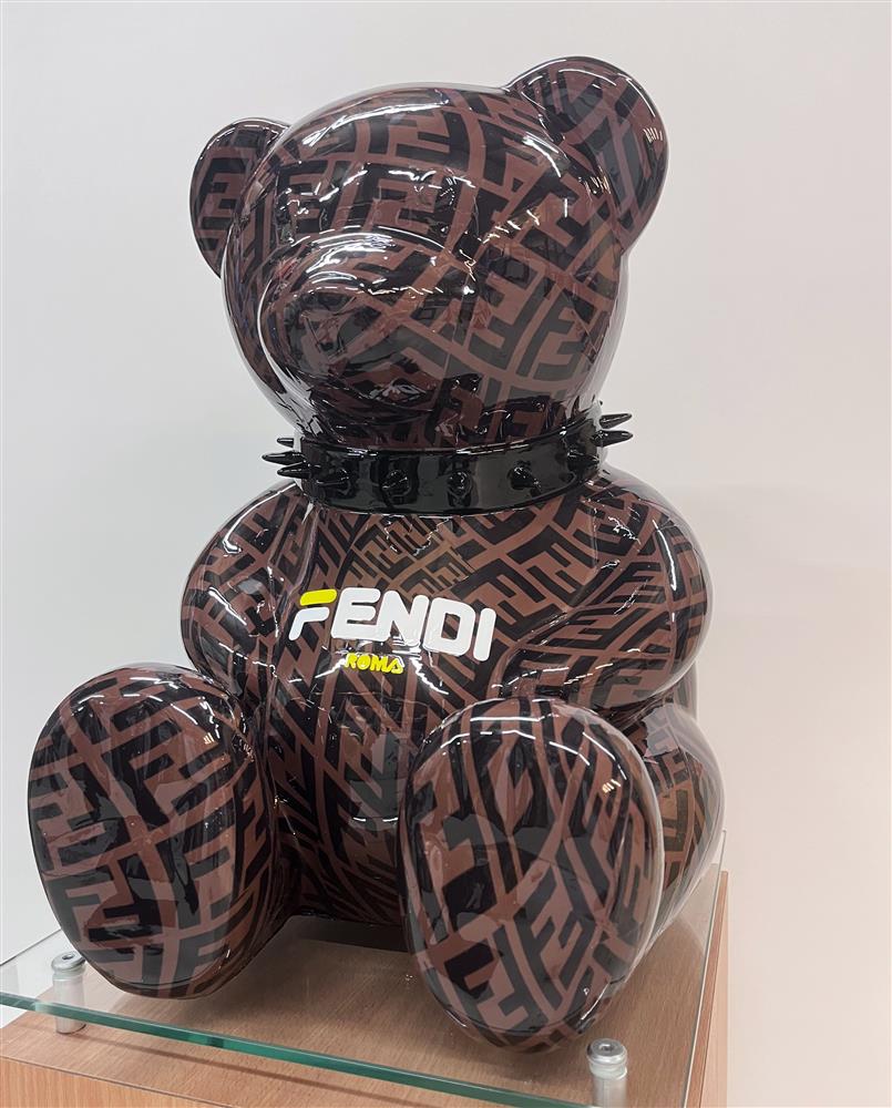 Fendi Bear I by Naor (Original) - TheArtistsQuarter