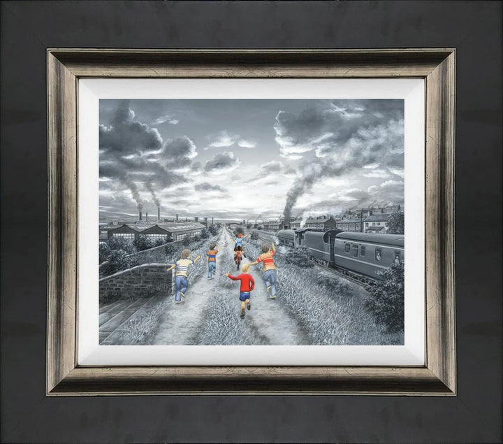 Full Steam Ahead - Canvas Artist Proof by Leigh Lambert - TheArtistsQuarter