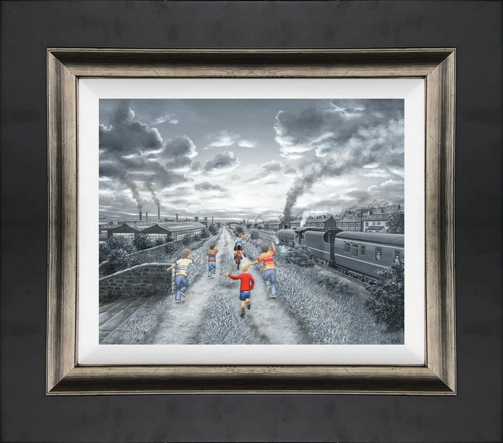 Full Steam Ahead - Canvas by Leigh Lambert - TheArtistsQuarter