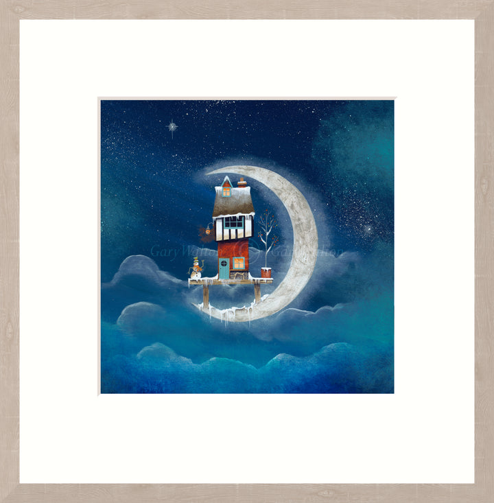 The Snowman and the Moon By Gary Walton *NEW* - TheArtistsQuarter