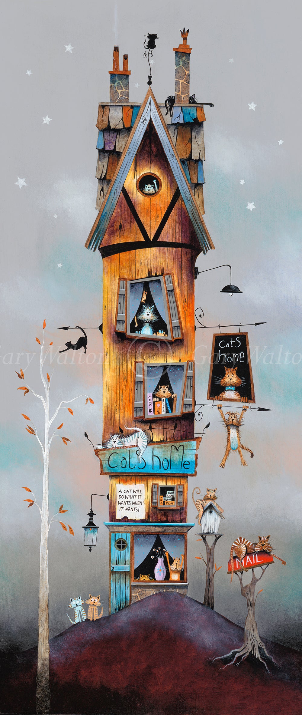 A Purrfect Life By Gary Walton *NEW* - TheArtistsQuarter