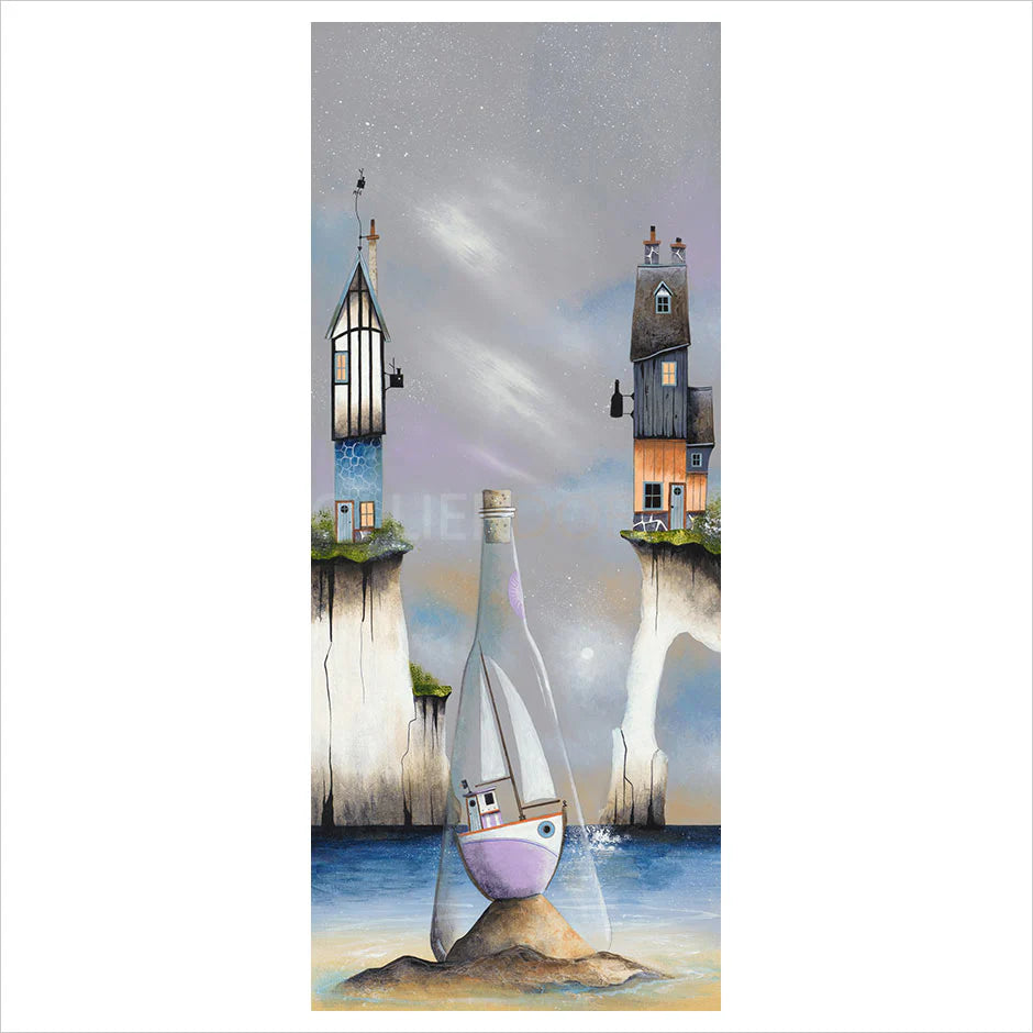 Ship in a Bottle By Gary Walton *NEW* - TheArtistsQuarter