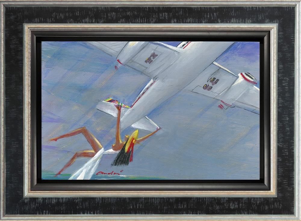 Get Away Plane by Andrei Protsouk (Original) - TheArtistsQuarter
