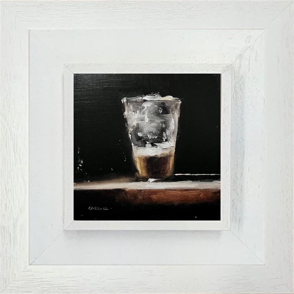 Glass of Lager by Neil Carroll (Original) - TheArtistsQuarter