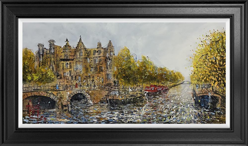Golden Canal by Nigel Cooke (Original) - TheArtistsQuarter