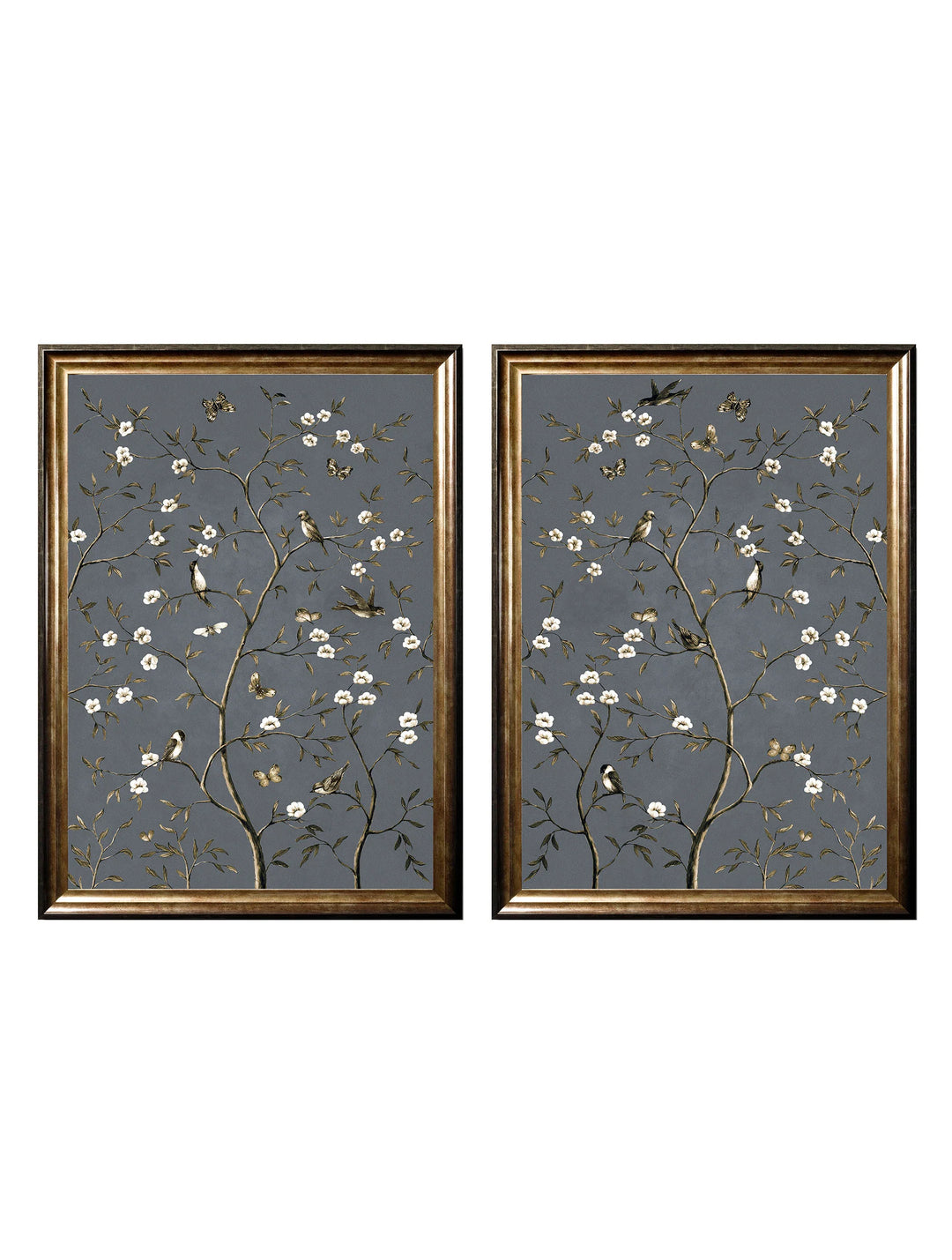 Tree of Life Grey Set of 2 - TheArtistsQuarter