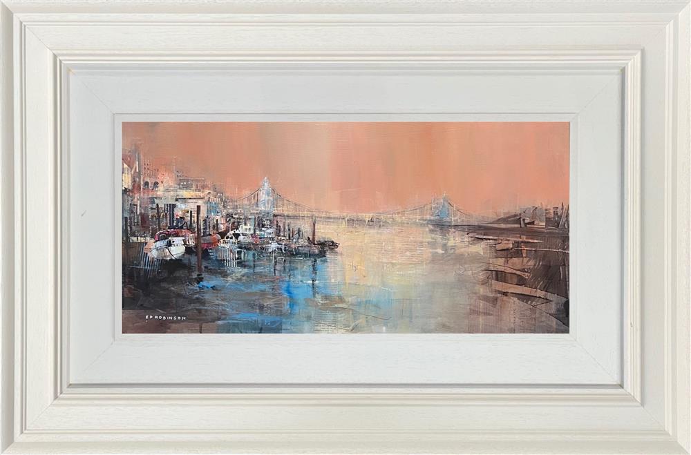 Hammersmith Bridge, London by Ed Robinson (Original) - TheArtistsQuarter