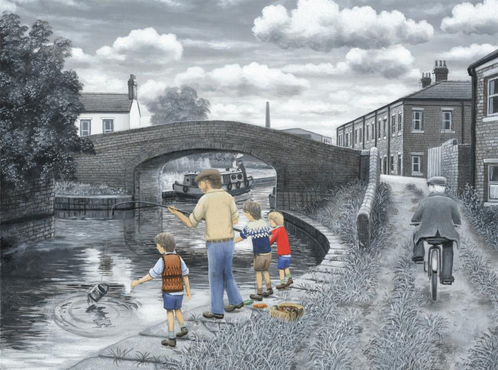 Here We Go Lads - Canvas by Leigh Lambert - TheArtistsQuarter