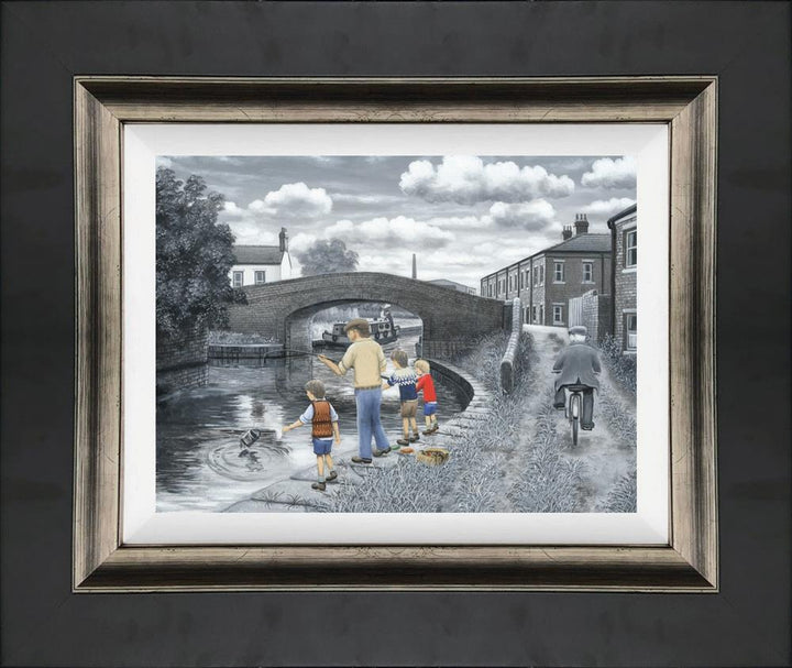 Here We Go Lads - Canvas by Leigh Lambert - TheArtistsQuarter