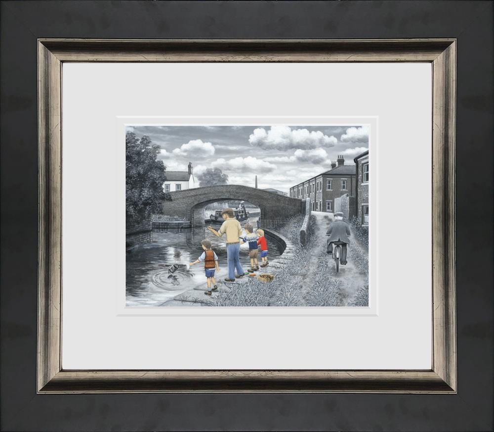 Here We Go Lads - Paper Artist Proof by Leigh Lambert - TheArtistsQuarter
