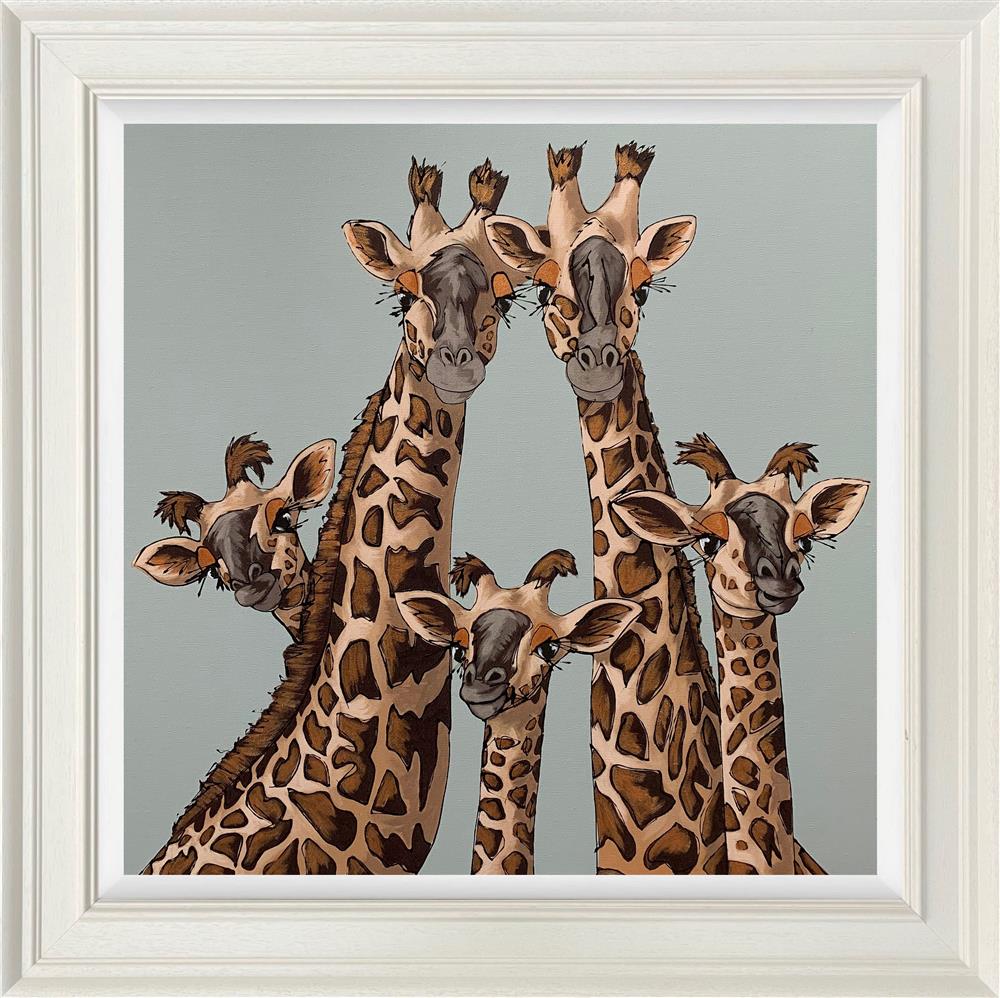 High Five - Oval Room Blue by Amy Louise - TheArtistsQuarter