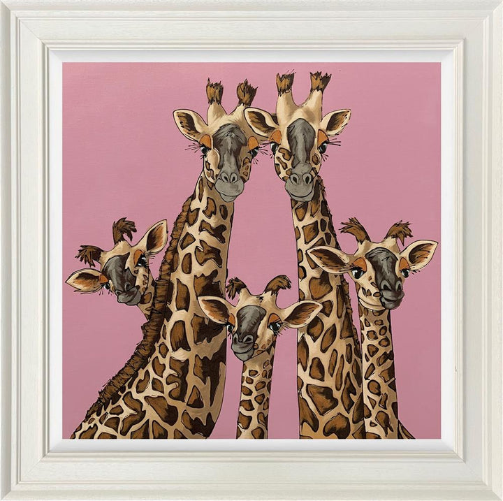 High Five - Rangwali Pink by Amy Louise - TheArtistsQuarter