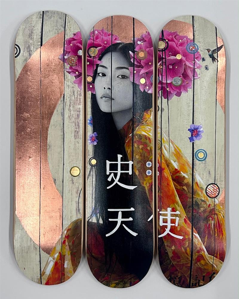 History Of Angels - Skatedeck Trio by The Trunk Of Funk (Limited Edition) - TheArtistsQuarter