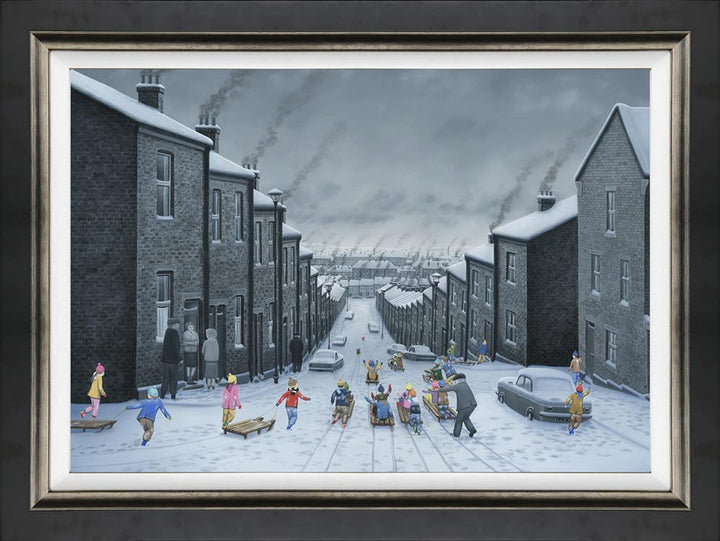 Hold On To Your Hats - Canvas by Leigh Lambert - TheArtistsQuarter